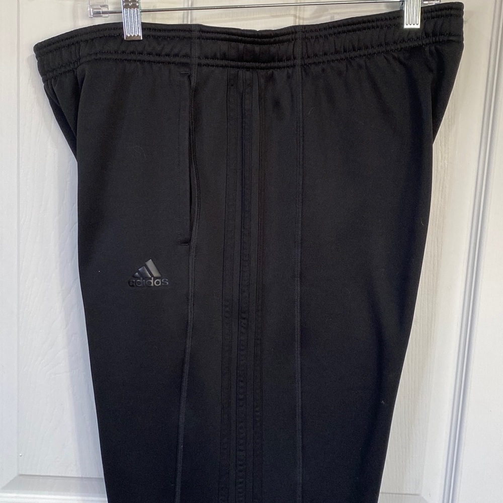 Adidas black sweatpants XL